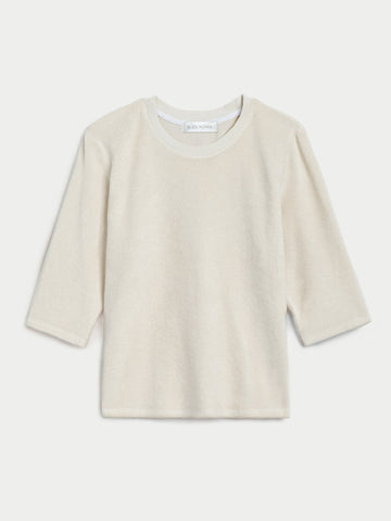 The Corfu Elbow Sleeve Crew in Terry