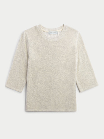 The Corfu Elbow Sleeve Crew in Terry