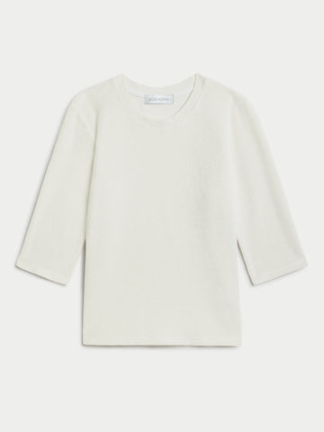 The Corfu Elbow Sleeve Crew in Terry