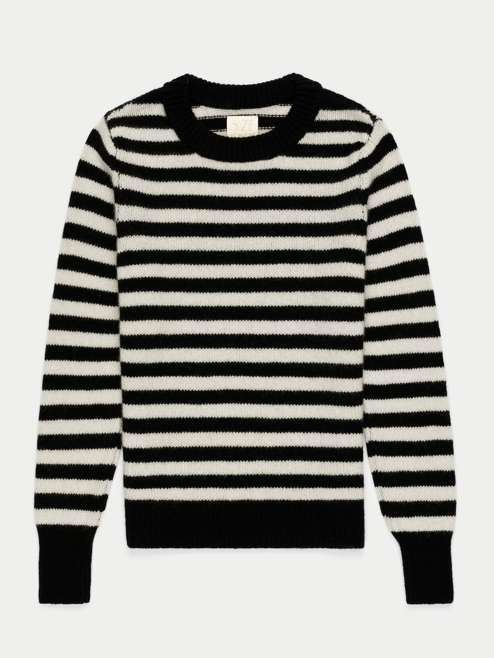 Black-Ivory Stripe 