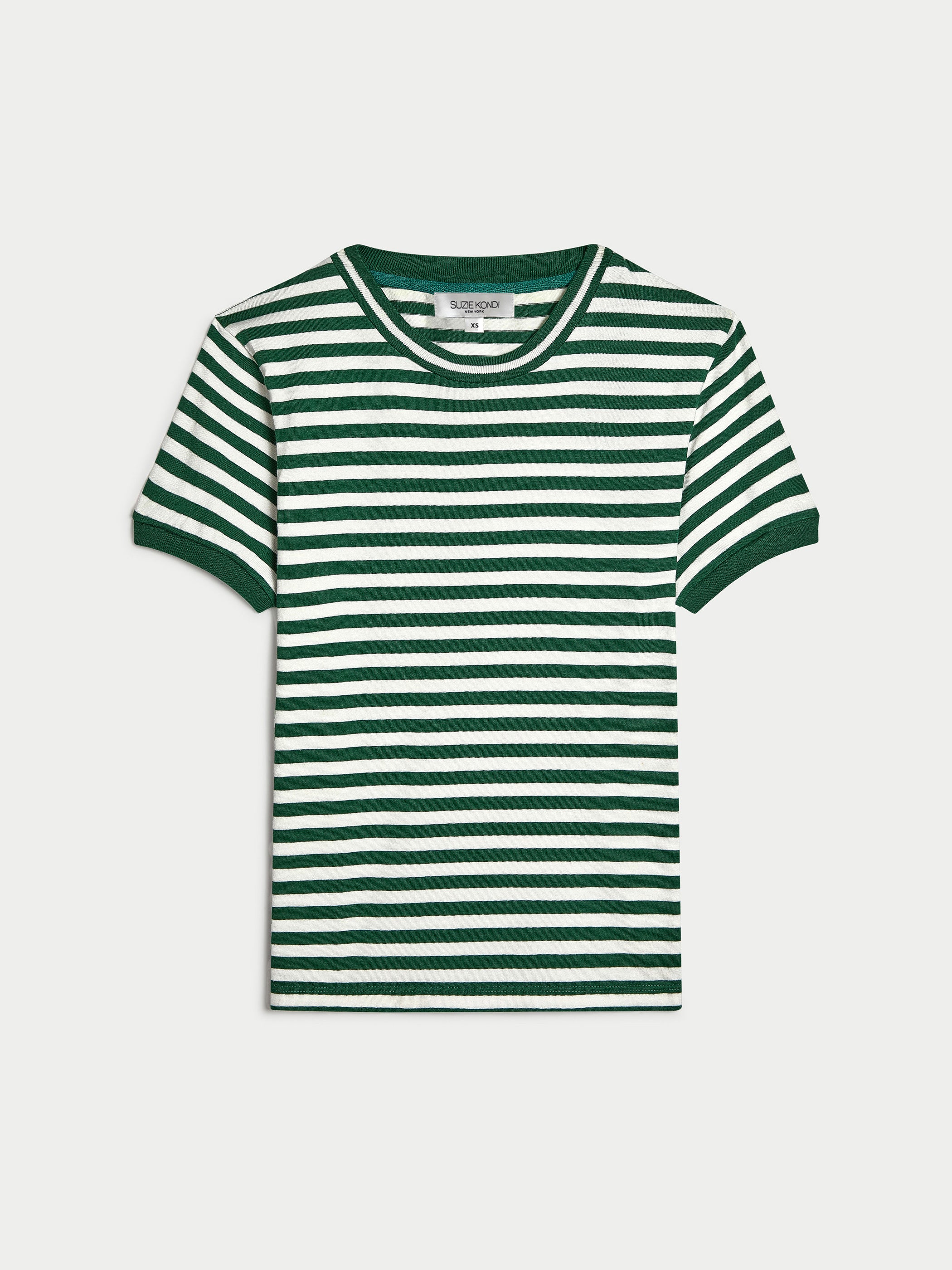 Grass-Ivory Stripe 