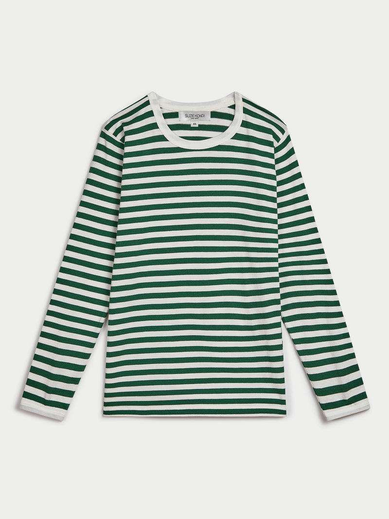 Grass-Ivory Stripe 