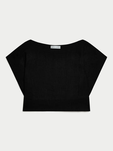 The Kori Crop Top in Linen