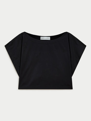 The Kori Crop Top in Cotton Poplin
