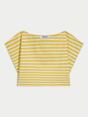 The Kori Crop Top in Cotton Poplin