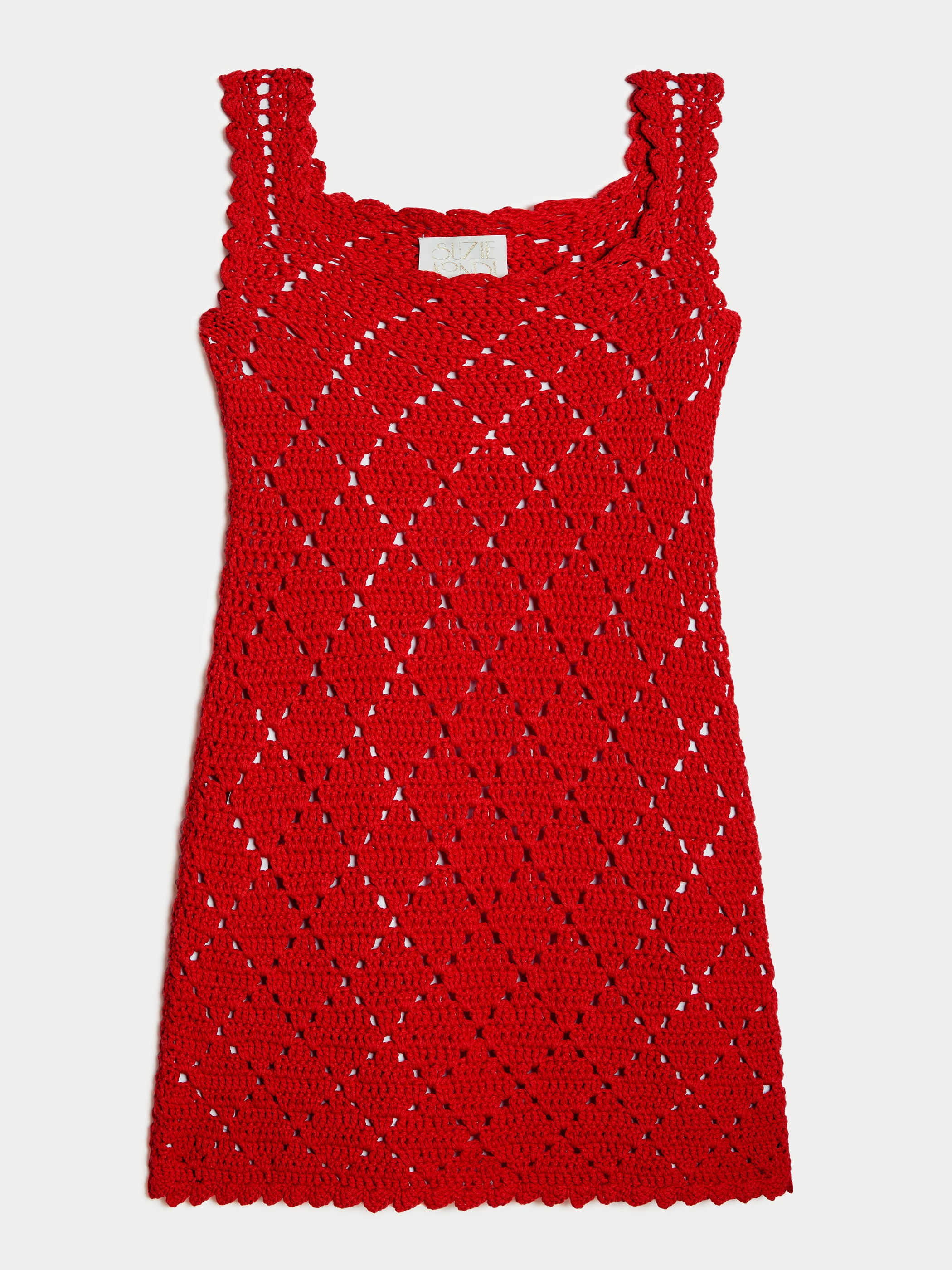 cherry crochet dress Crochet Girl Dress: Handmade Knit Outfit, Cherry Print