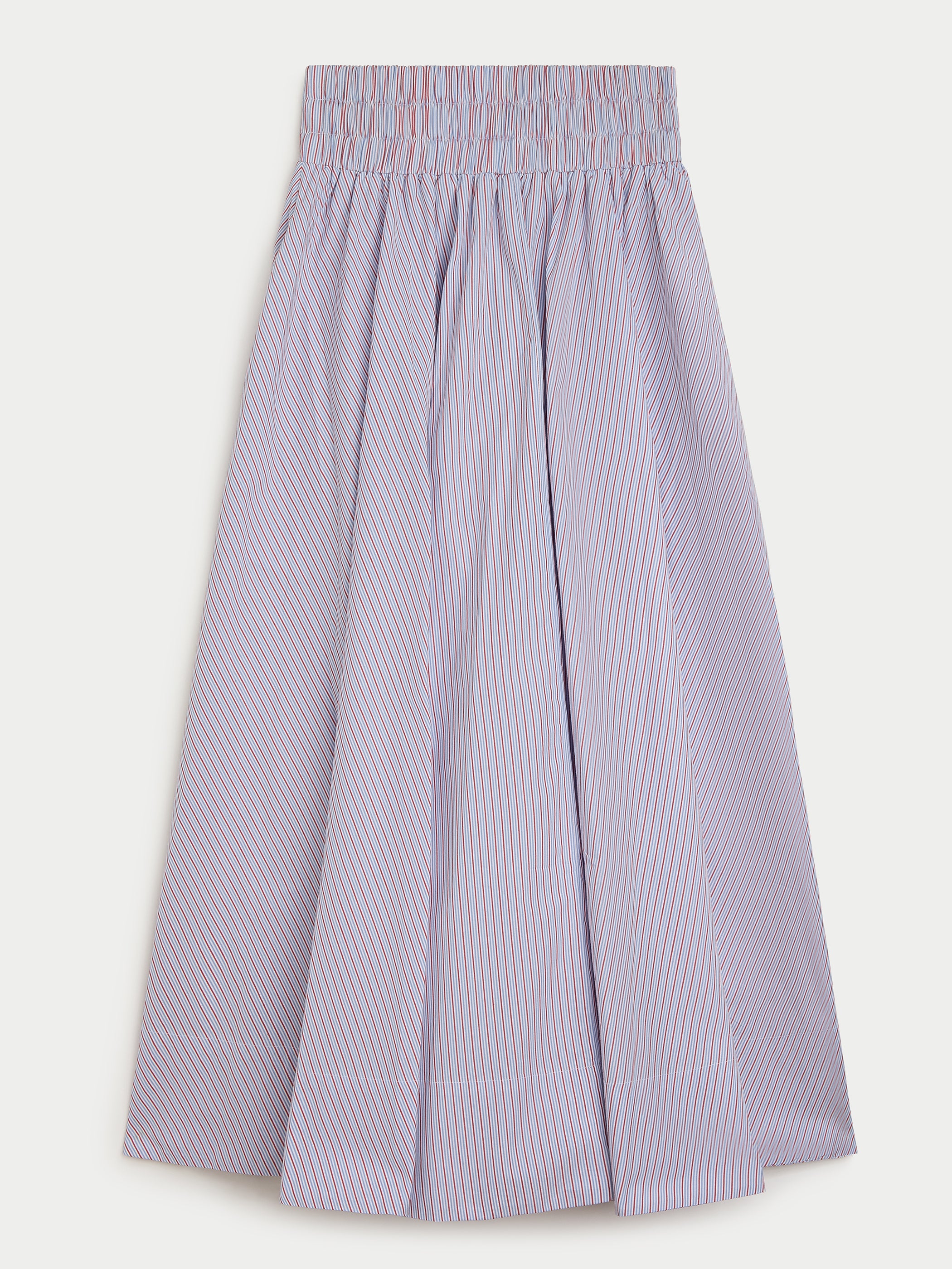 Chambray Poppy Stripe 