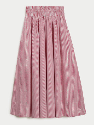 The Kyria Circle Skirt in Cotton Poplin