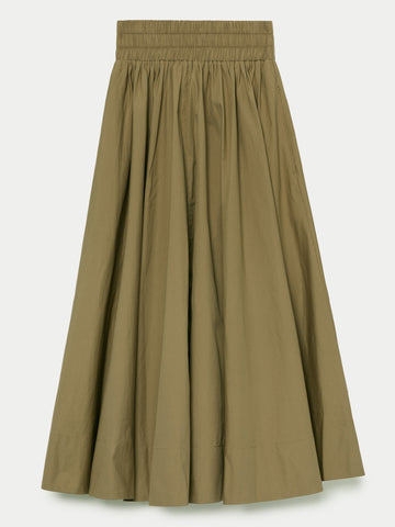 The Kyria Circle Skirt in Cotton Poplin