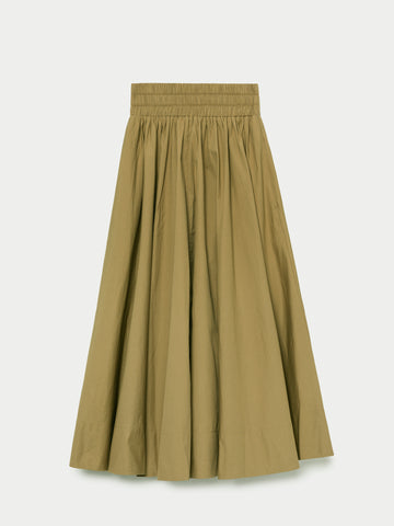 The Kyria Circle Skirt in Cotton Poplin