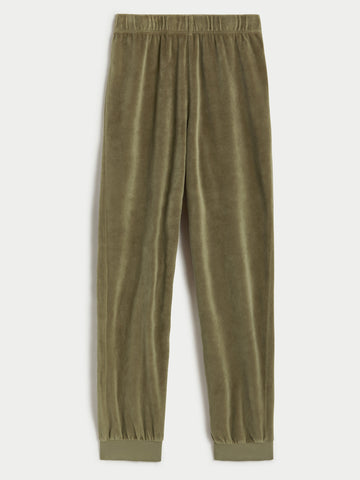 The Tinos Slim Track Pants in Velour