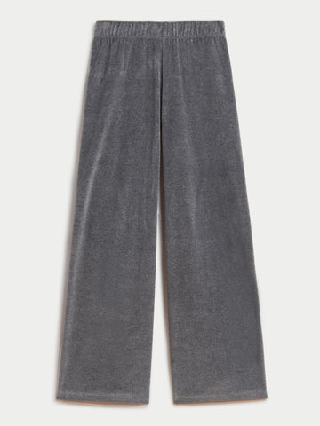 The Lito Low Rise Flare Pants in Velour