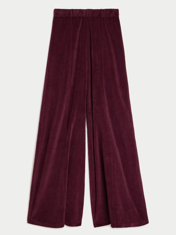 The Megalo Palazzo Pants in Velour
