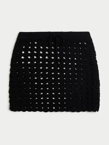 The Crete Skirt in Cotton Crochet