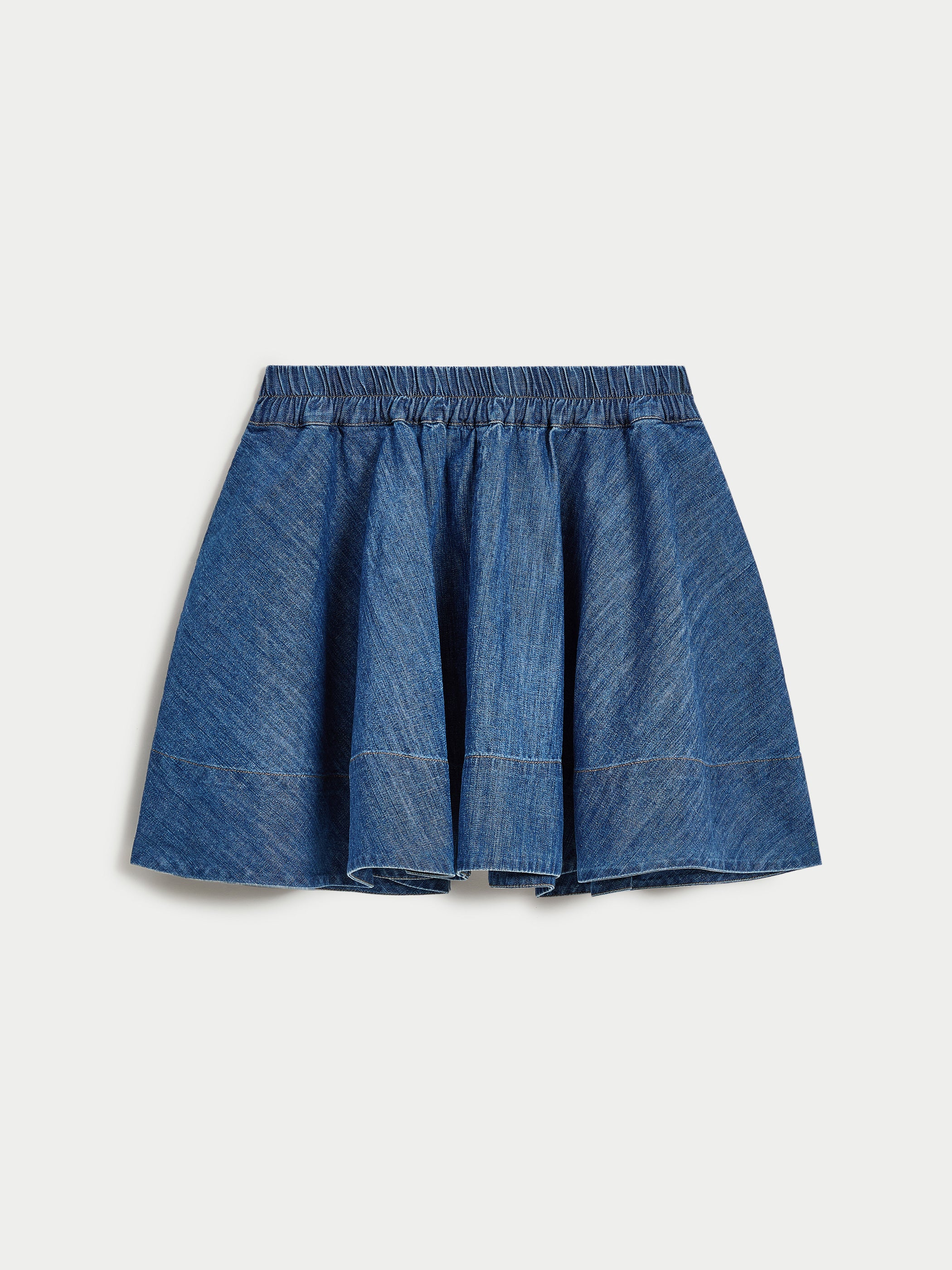 スカート andmary Ami line mini skirt / Ice blue 5d1572d0ea30498fabfae9a965ac01