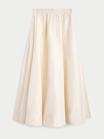 The Koula Skirt in Silk Taffeta