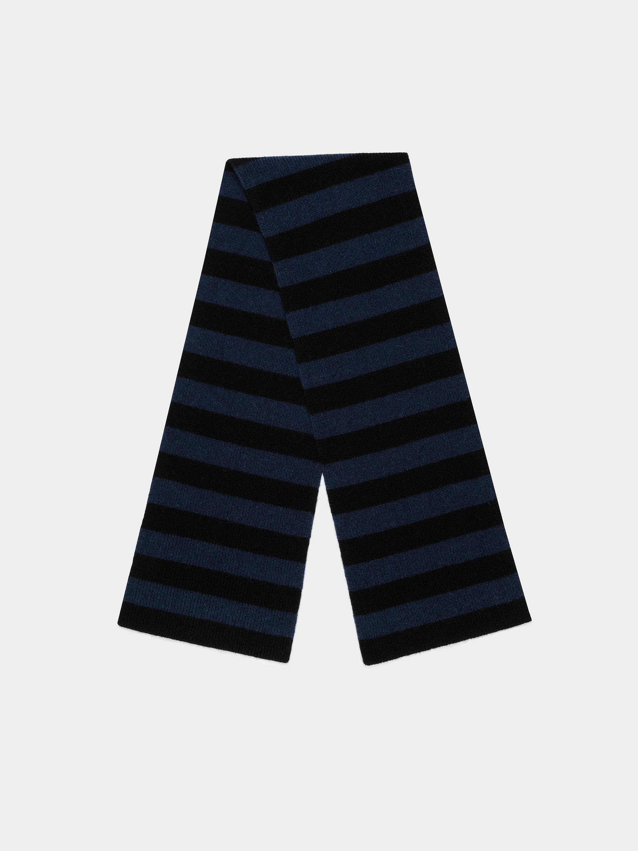 Black-Navy Stripe 