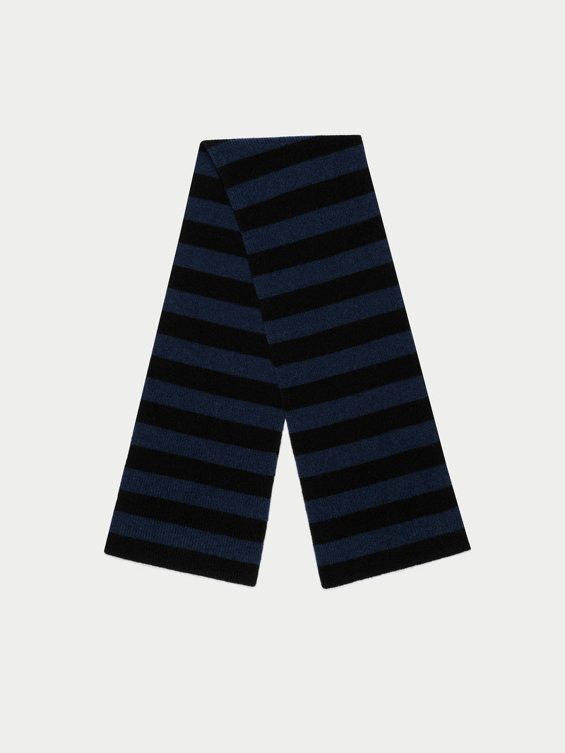 Black-Navy Stripe