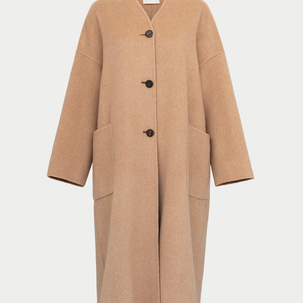 The Kyma Coat in Doublefaced Cashmere – Suzie Kondi