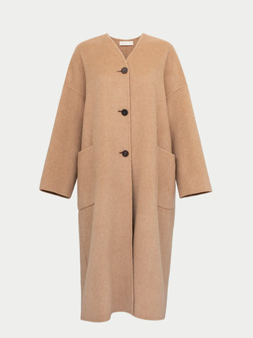 The Kyma Coat in Doublefaced Cashmere