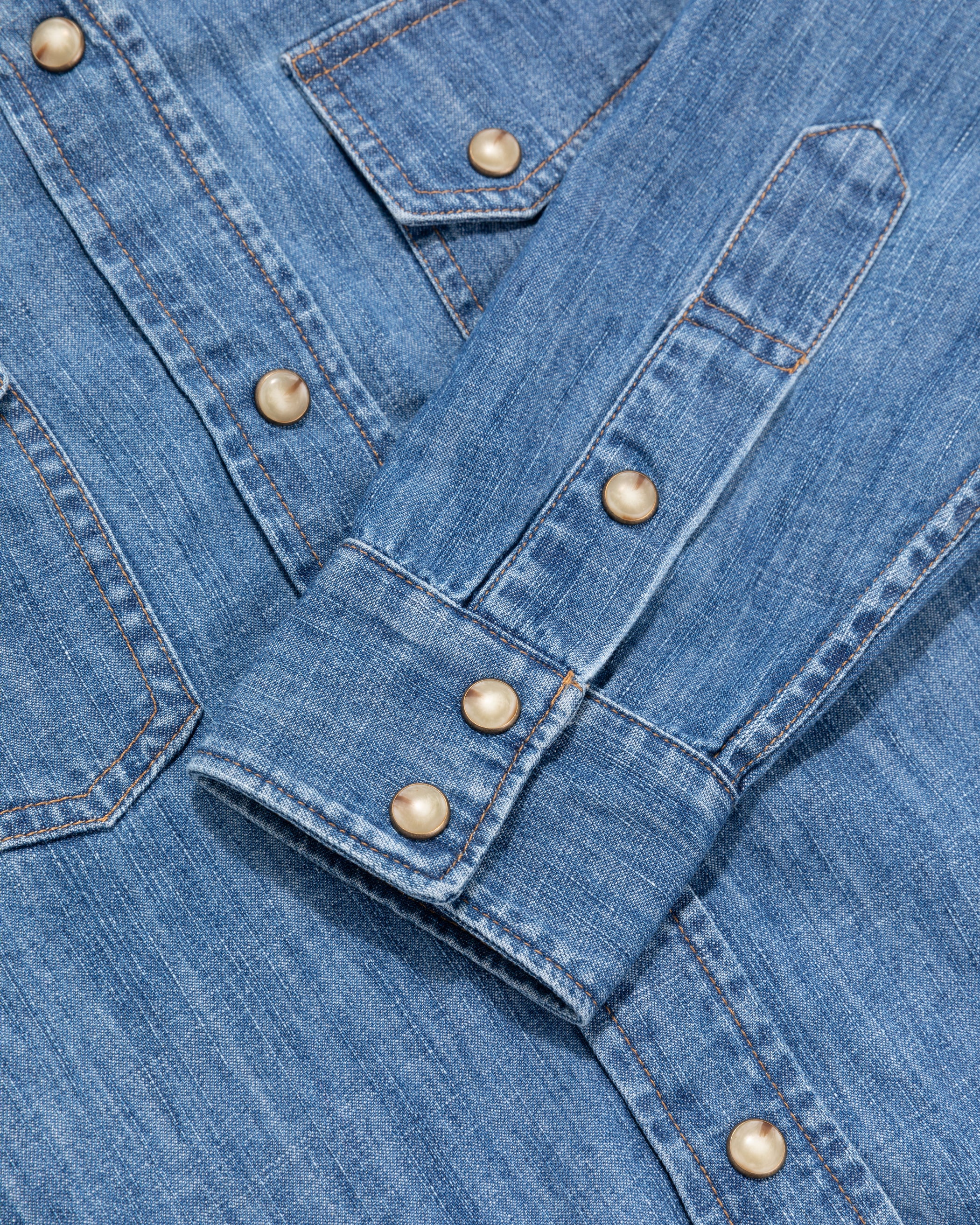 The Dona Button-Down in Denim – Suzie Kondi