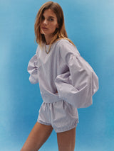 Balon Top in Cotton Poplin 2