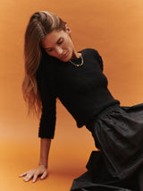 Patra Sweater in Slub Cashmere 2