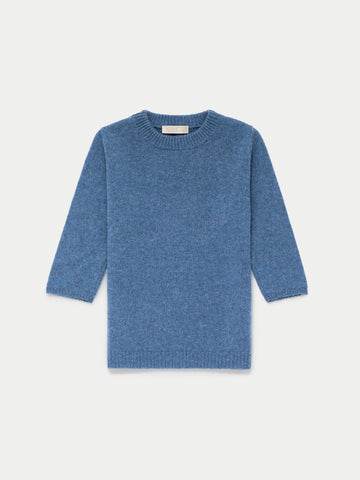 The Ella Elbow Sleeve Sweater in Cashmere