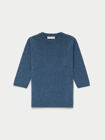 The Ella Elbow Sleeve Sweater in Cashmere