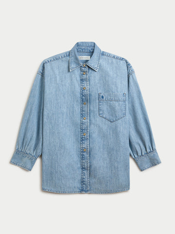 The Kappa Button-Up Shirt in Denim