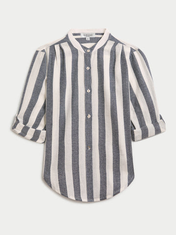 The Koubi Button Blouse in Gauze