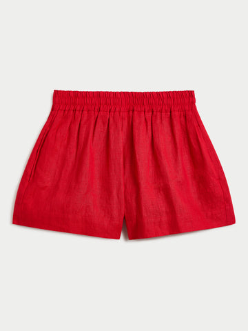 The Shkip Shorts in Linen