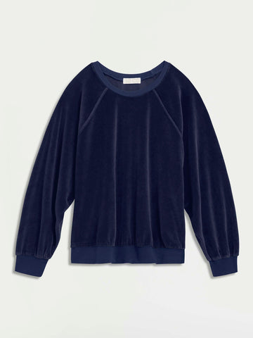 The Samos Oversized Sweatshirt in Velour