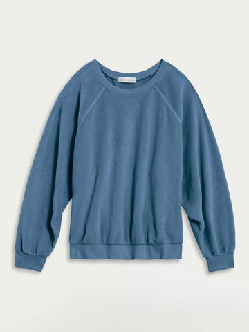 The Samos Oversized Sweatshirt in Velour