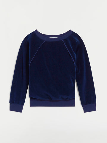 The Saba Raglan Top in Velour