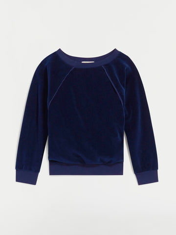 The Saba Raglan Top in Velour