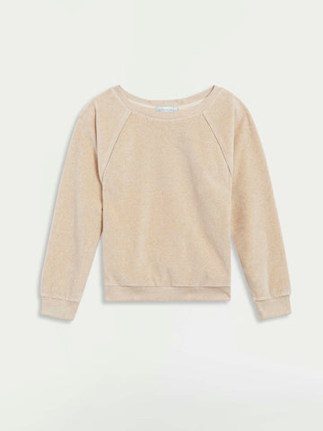 The Saba Raglan Top in Velour
