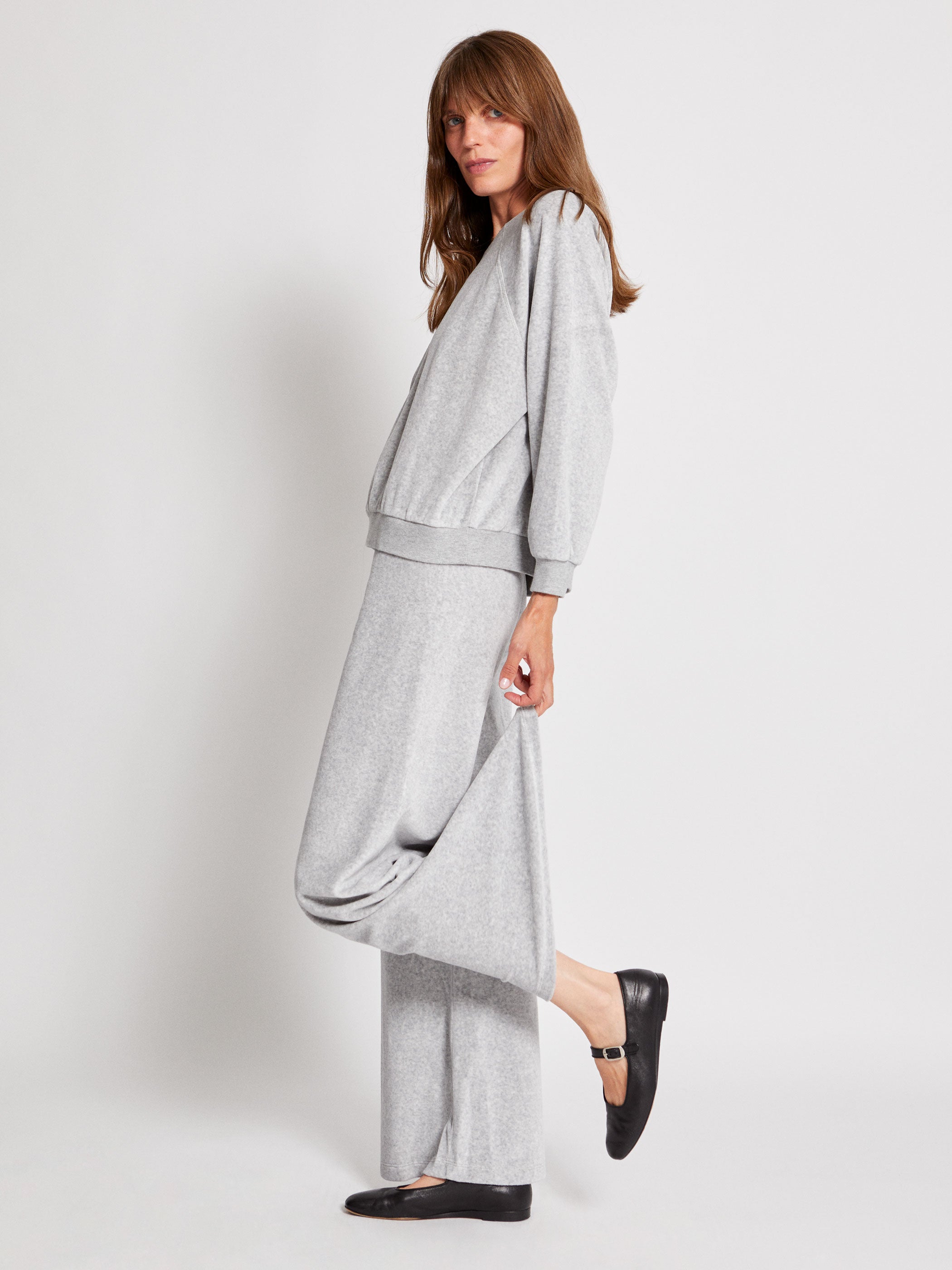 パンツ satin Water pants frey Satin Pants Ivory - Ivory | Djerf Avenue