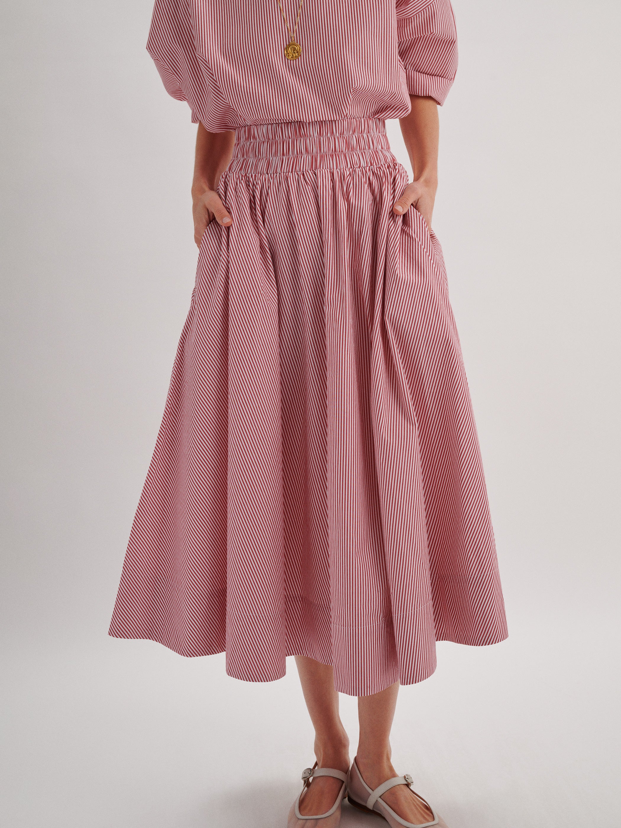 The Kyria Circle Skirt in Cotton Poplin – Suzie Kondi