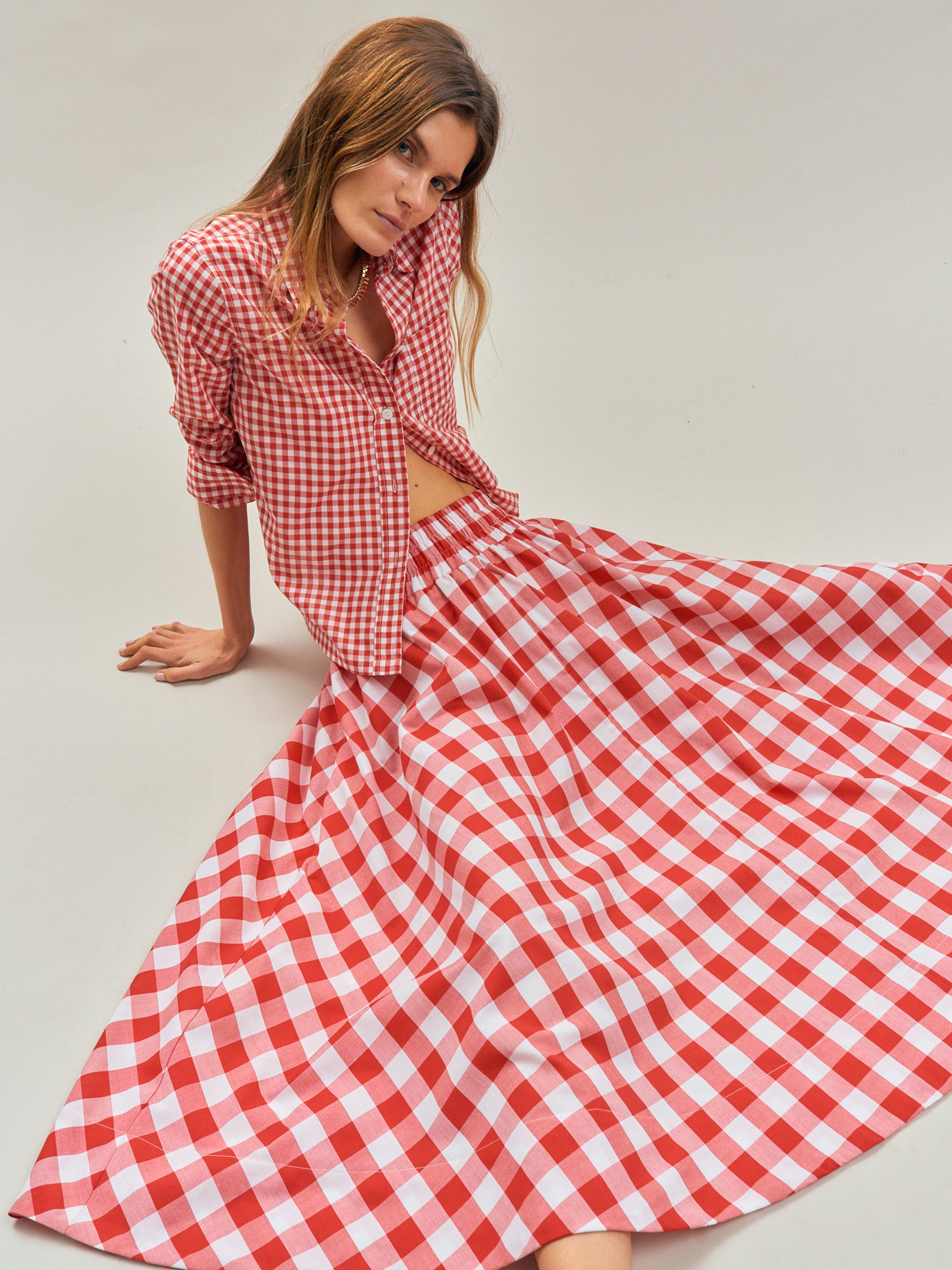 Large Cherry Gingham 