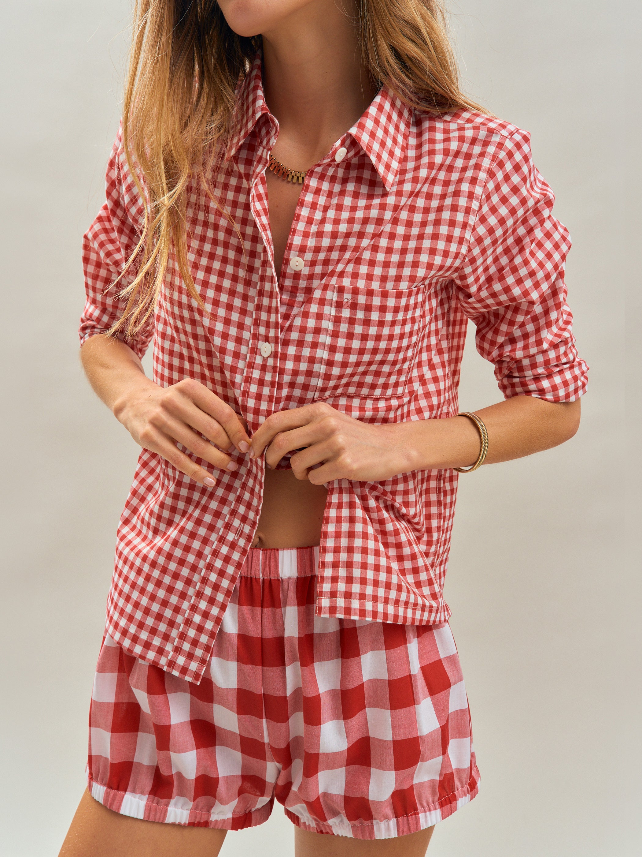 Large Cherry Gingham 