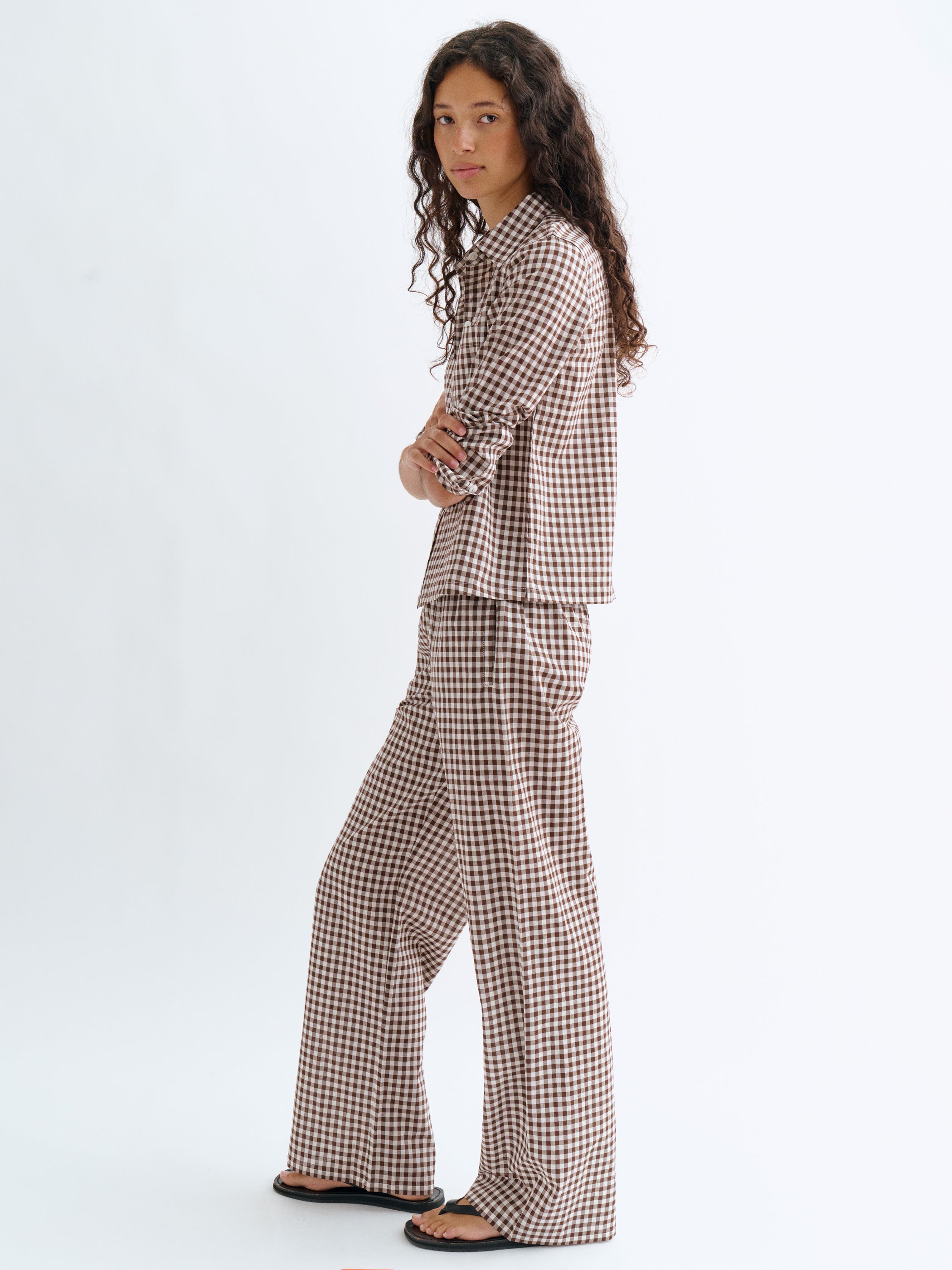 Small Truffle Gingham 
