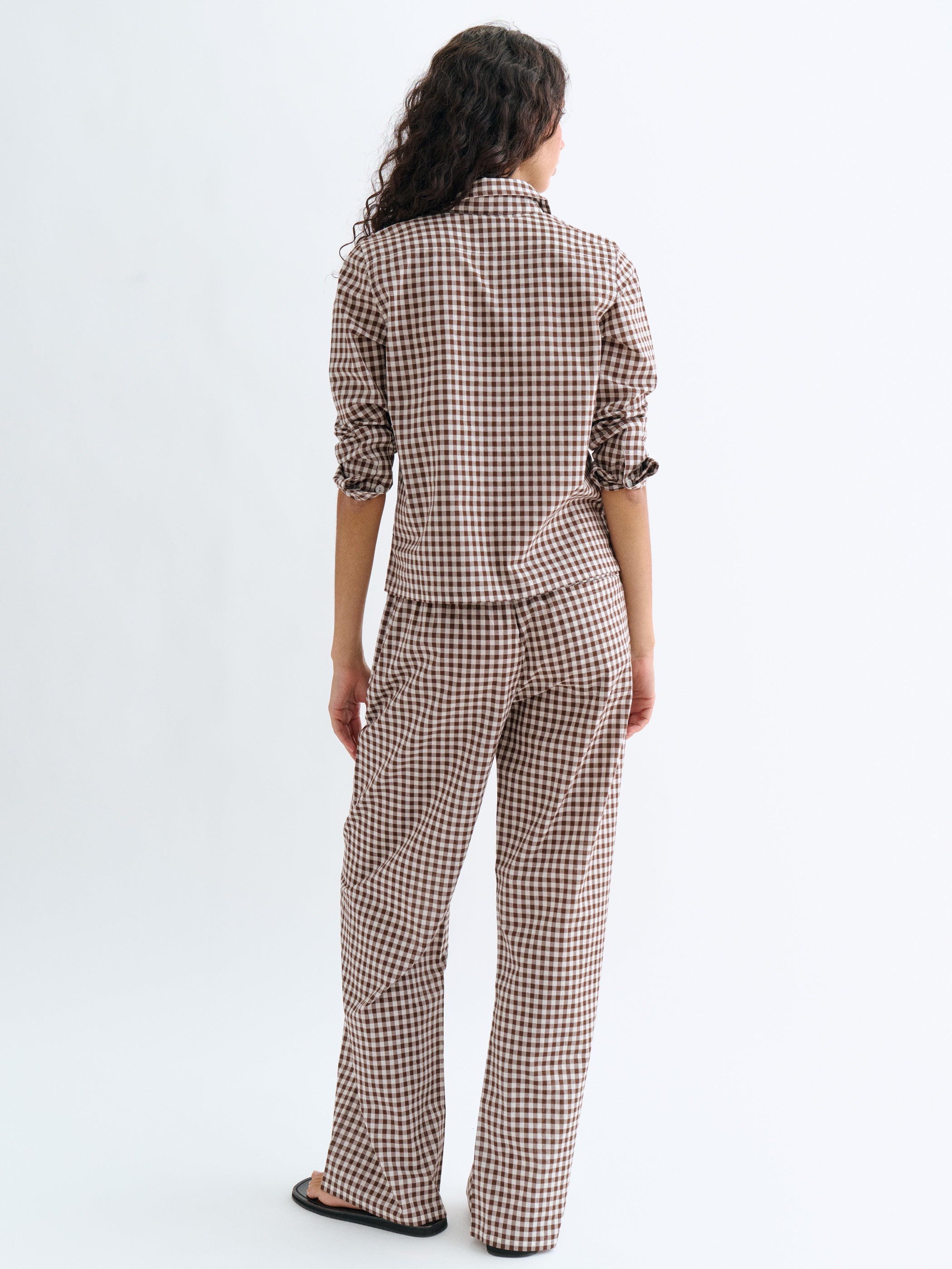 Small Truffle Gingham 