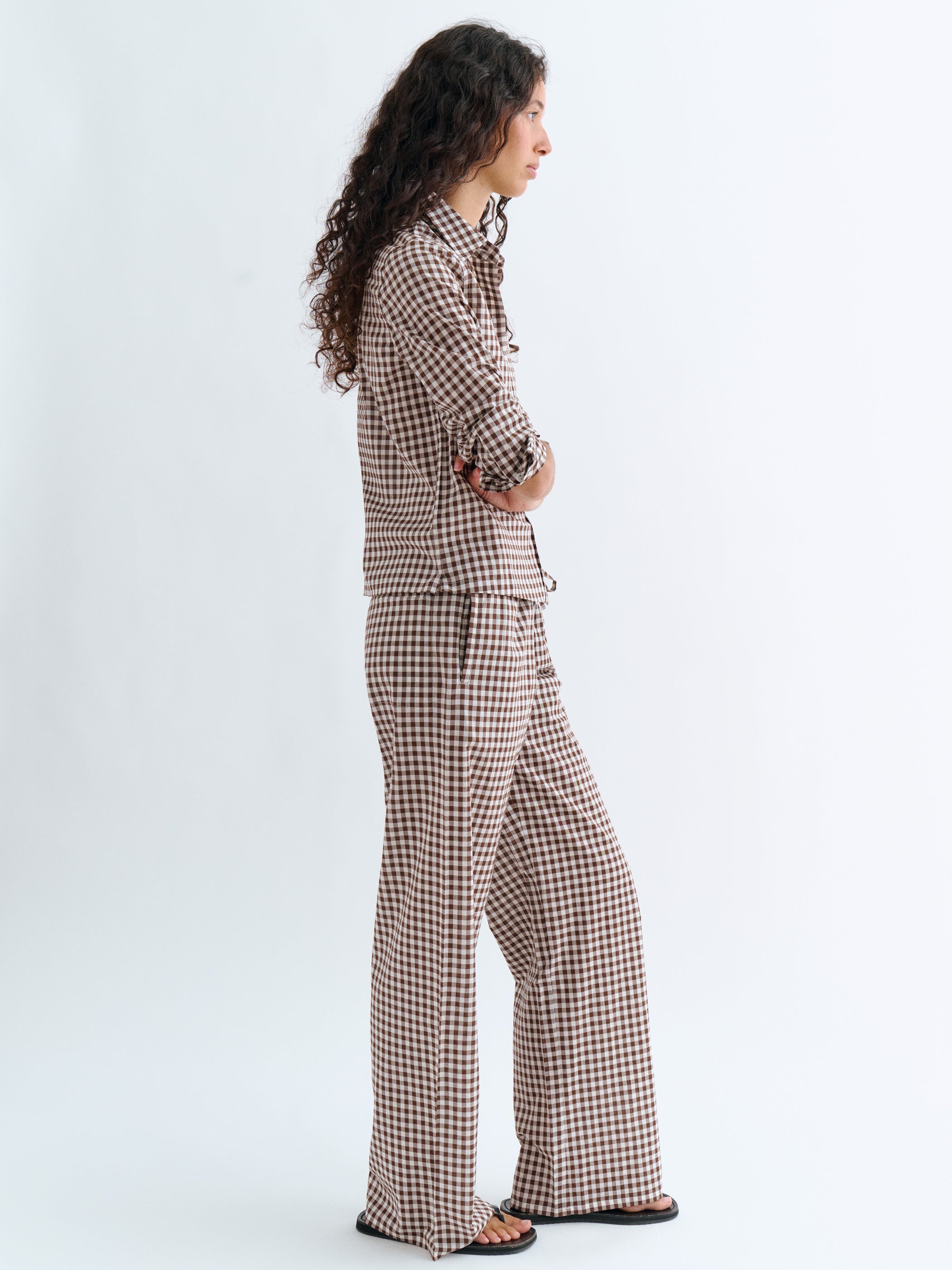 Small Truffle Gingham 