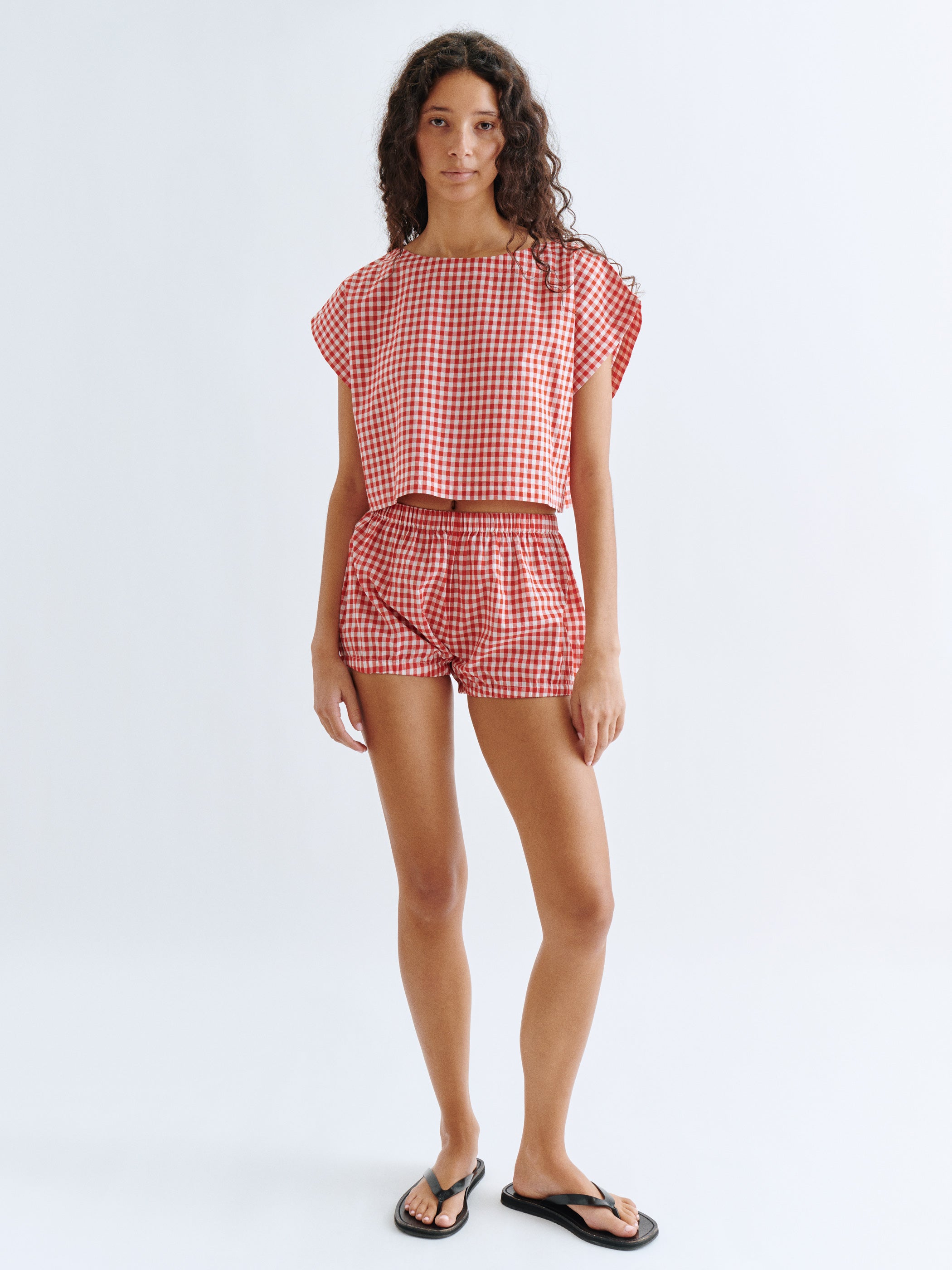 Small Cherry Gingham 