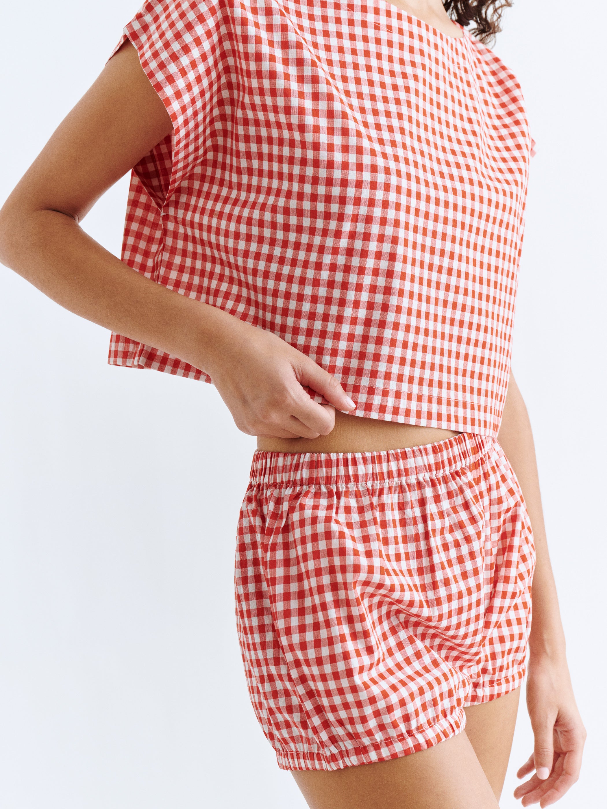 Small Cherry Gingham 