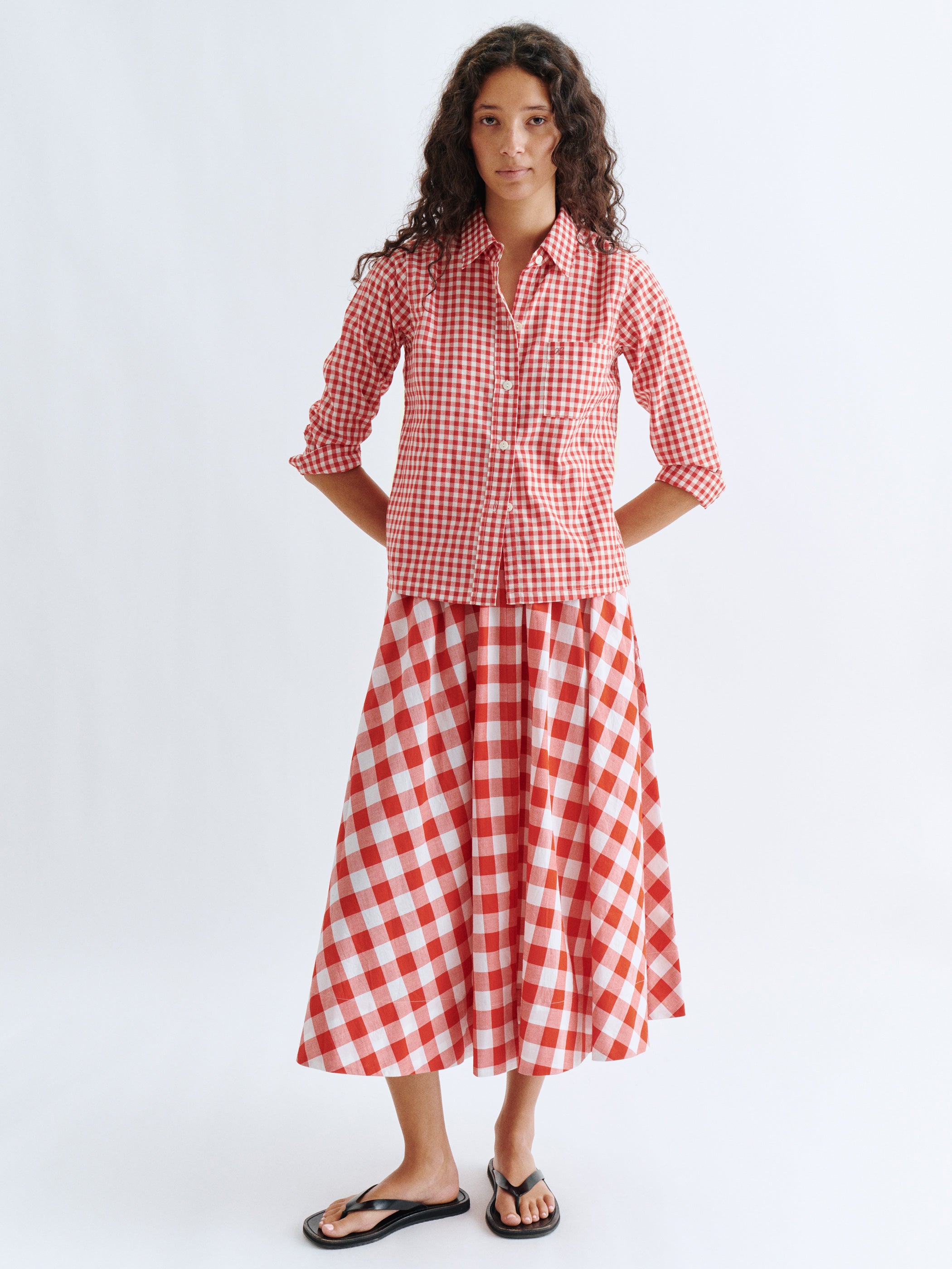 Small Cherry Gingham 