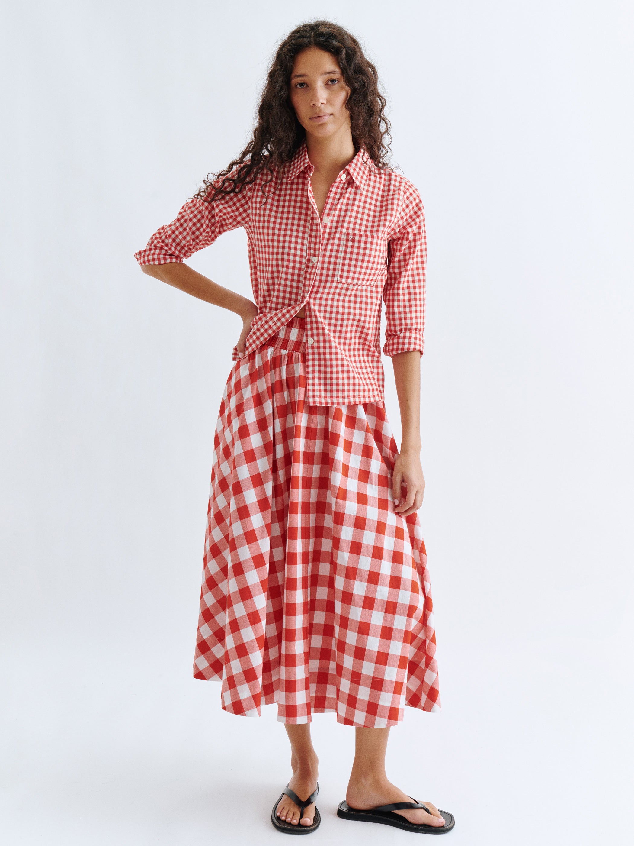Small Cherry Gingham 