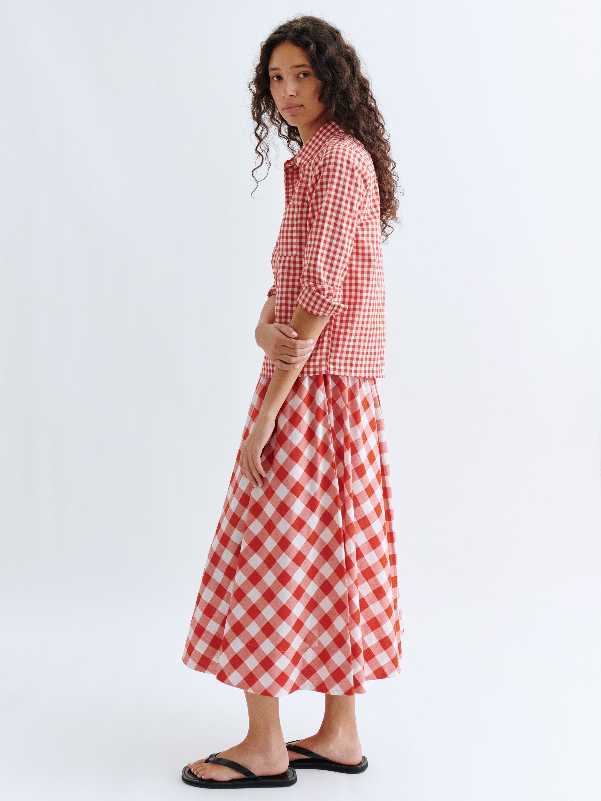 Large Cherry Gingham 