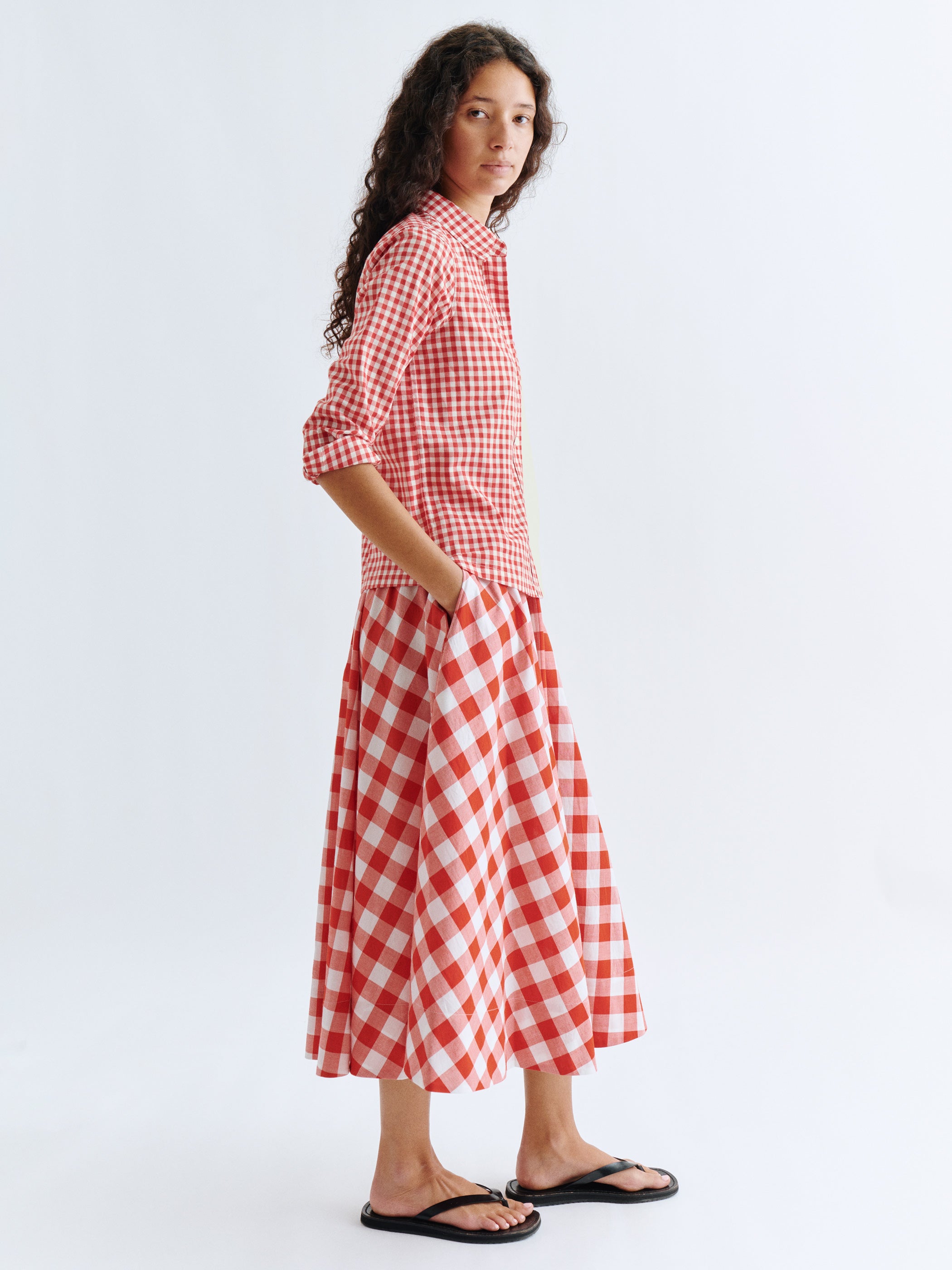 Large Cherry Gingham 
